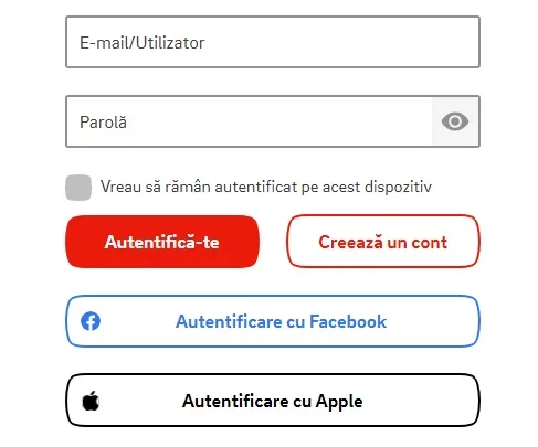 autentificare eon myline